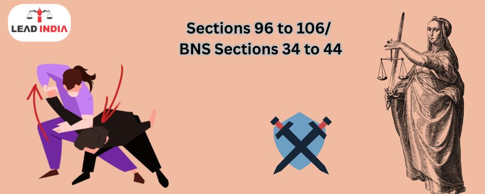 Laws of Self-Defense in India: Understanding IPC Sections 96 to 106/ BNS Sections 34 to 44