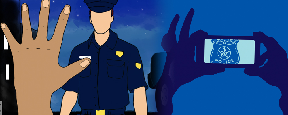 Is on-duty police officer's video recording punishable by law?