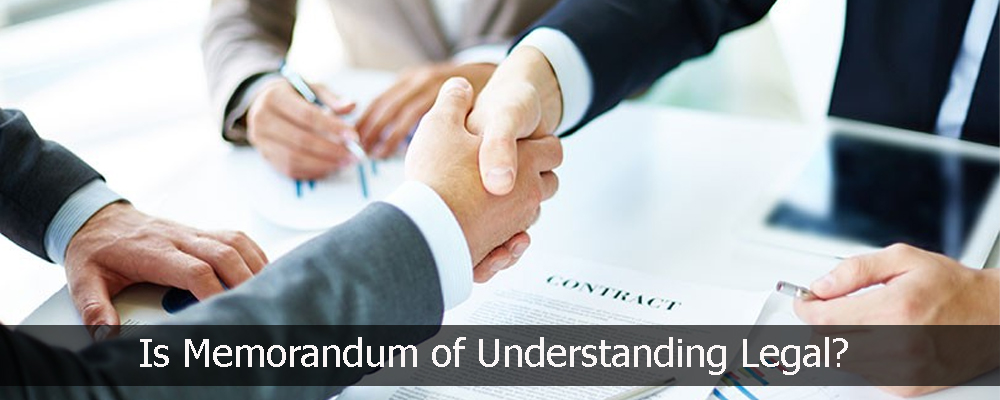 Legality of Memorandum of Understanding