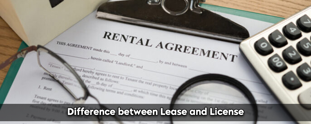 Difference between Lease and License