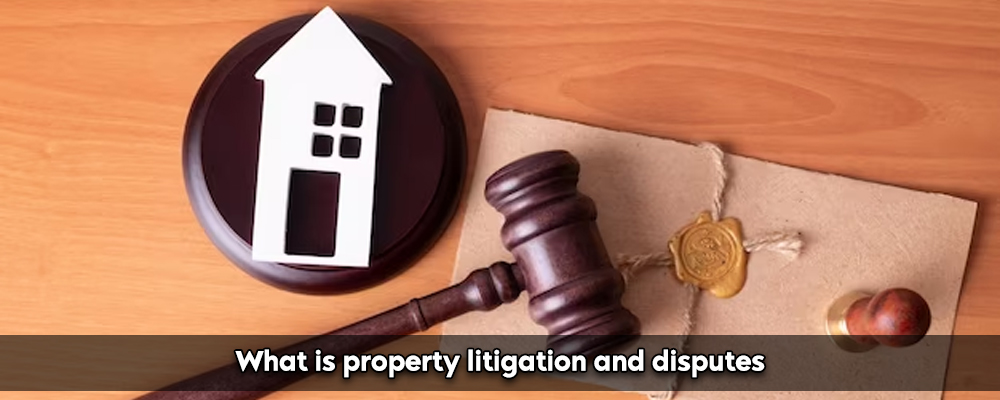 What is property litigation and disputes