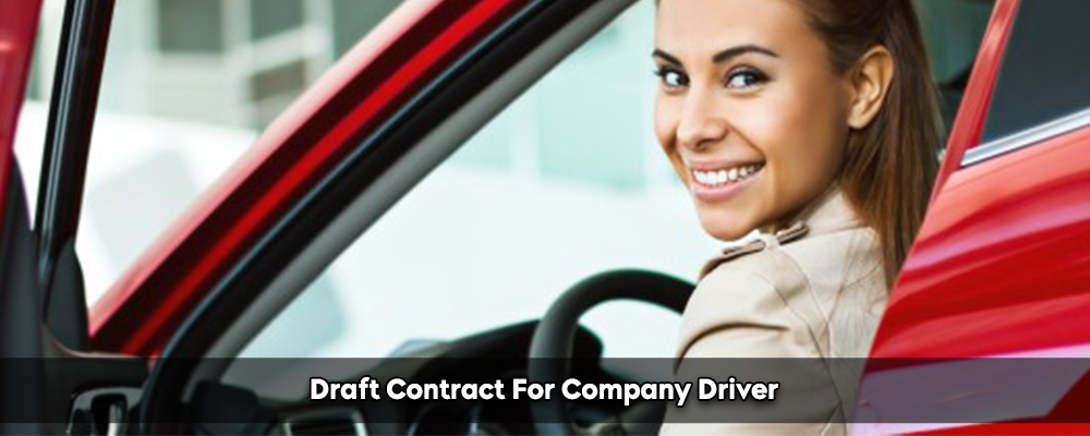 Draft Contract For Company Driver