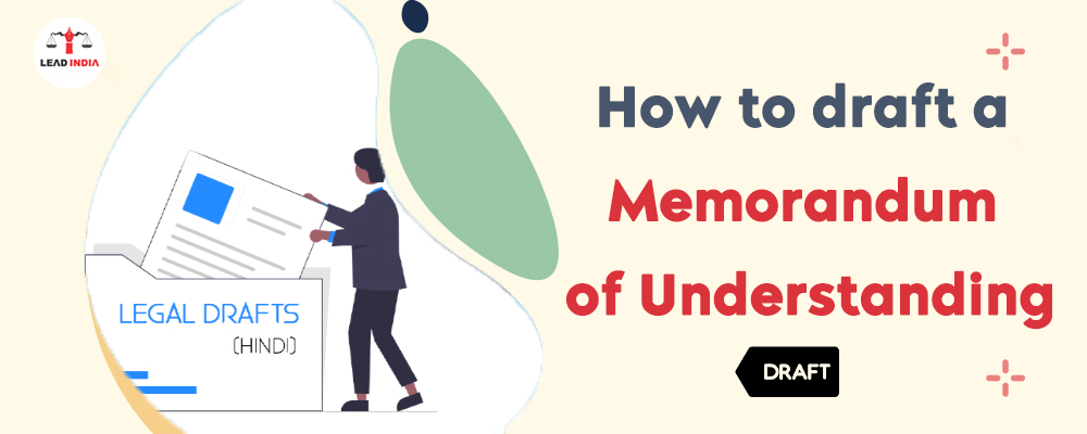 How To Draft A Memorandum Of Understanding