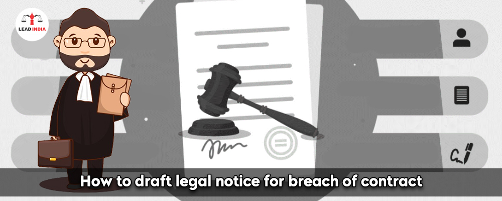 How To Draft Legal Notice For Breach Of Contract