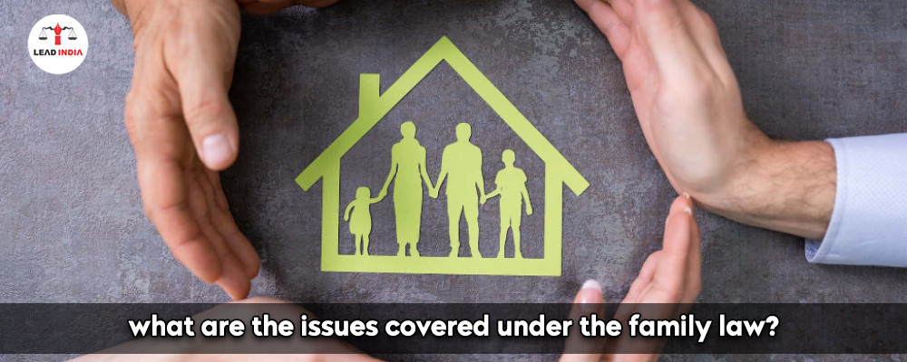 What Are The Issues Covered Under The Family Law?