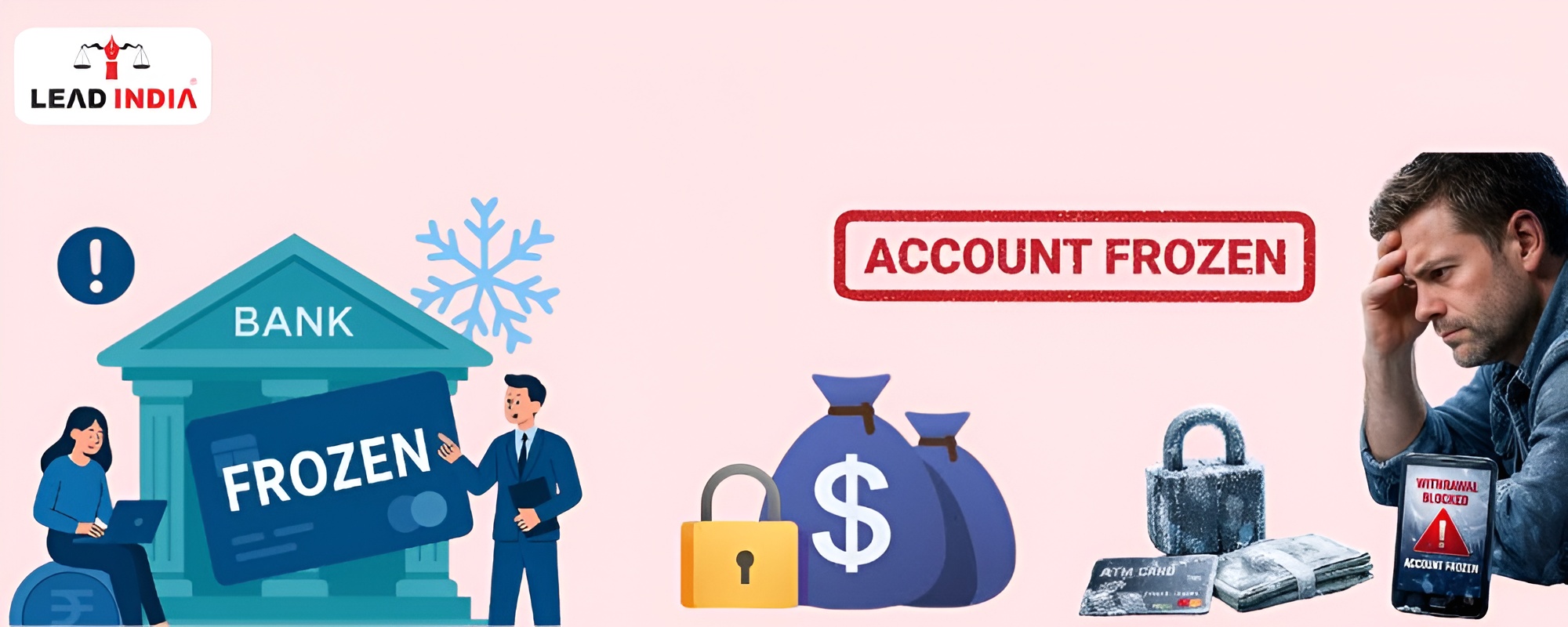 Bank Account Frozen, Unable To Withdraw Money What To Do Immediately(02)