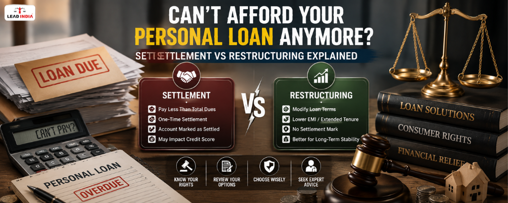 Can’t Afford Your Personal Loan Anymore Settlement Vs Restructuring Explained