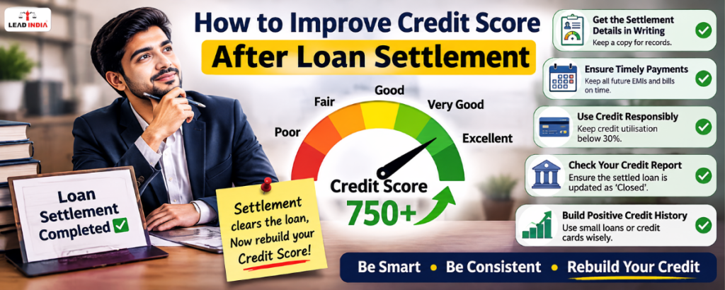 How To Improve Credit Score After Loan Settlement?