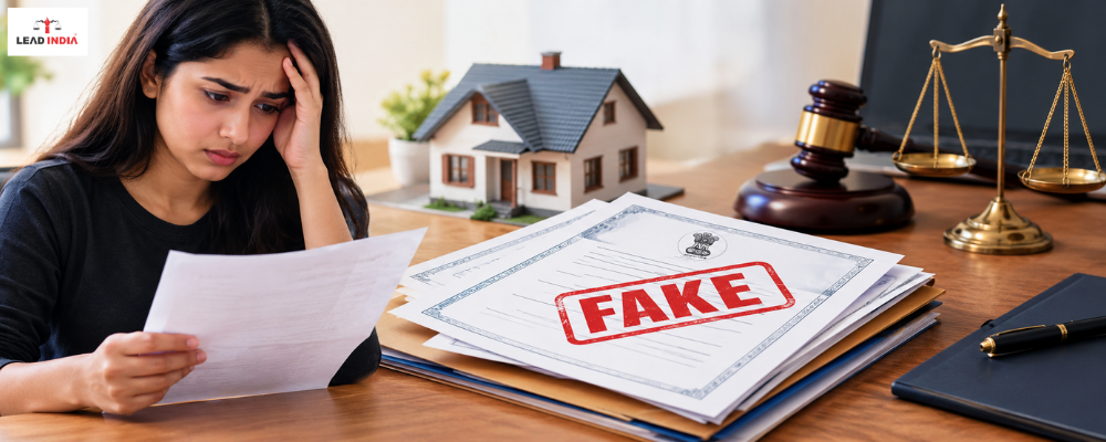 PROPERTY PAPERS ARE FAKE WHAT SHOULD YOU DO NOW