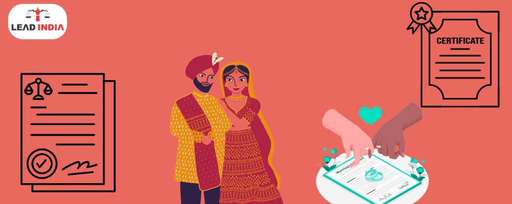 Documents required for marriage registration