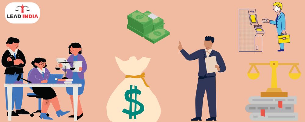 What is the legal process for withdrawing money