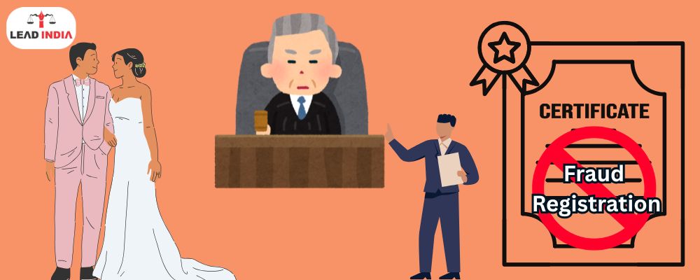 Has there been fraud in marriage registration Know what legal recourse you have