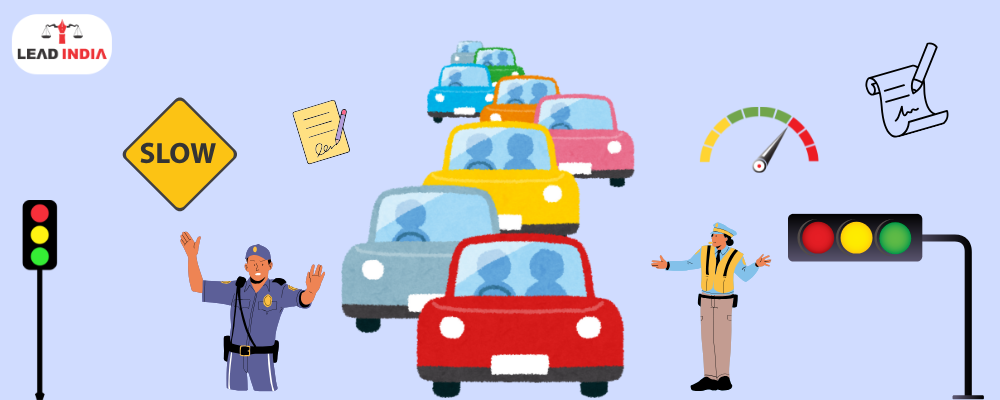 Can the police collect fines for over speeding directly on the spot?