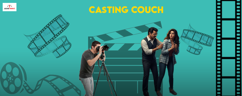 What legal action should be taken if one becomes a victim of casting couch