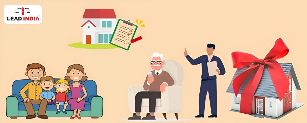 Can a father evict his daughter from the property at his own will