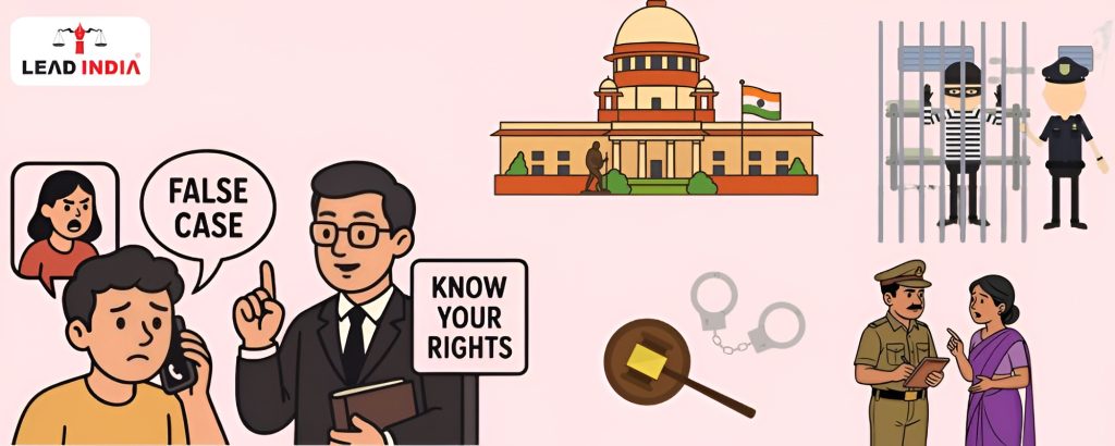 What should you do if your wife files a false case and threatens to send you to jail Learn about Supreme Court rulings and your rights.