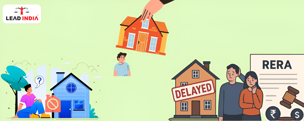 The builder has blocked possession of the flat Learn what to do to get a refund and compensation.