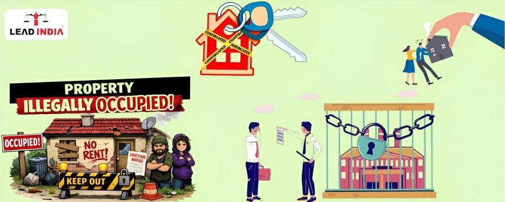Property illegally occupied What to do immediately and how to file a case
