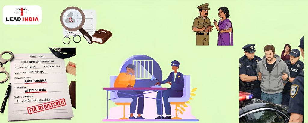 The case has been registered, the name is in the FIR – what should be done immediately