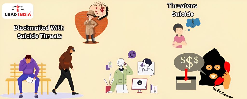 Being blackmailed with suicide threats How to seek legal protection