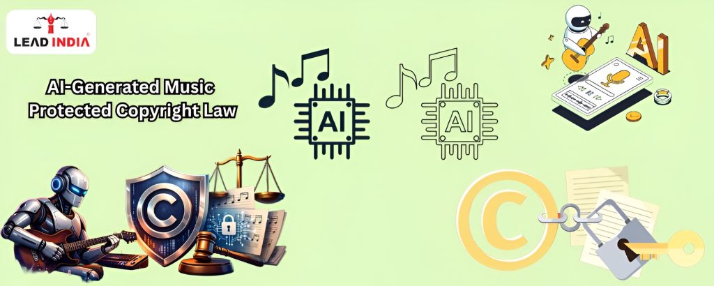 Is music created by AI protected under copyright law