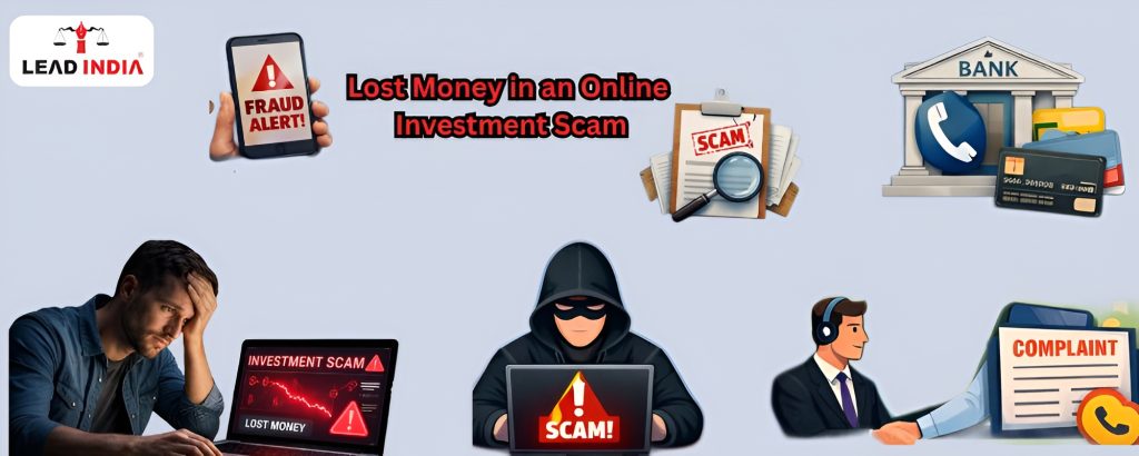 Lost money in an online investment scam? What to do immediately and how to recover your money
