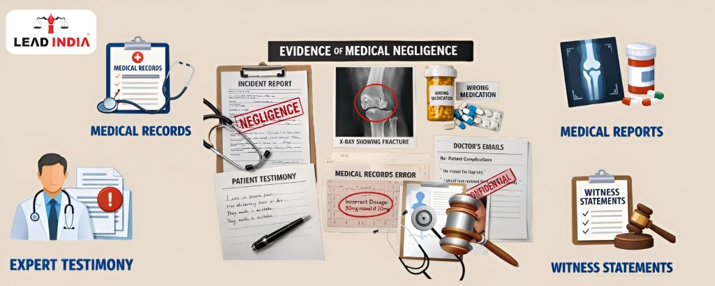 What evidence is required to prove medical negligence
