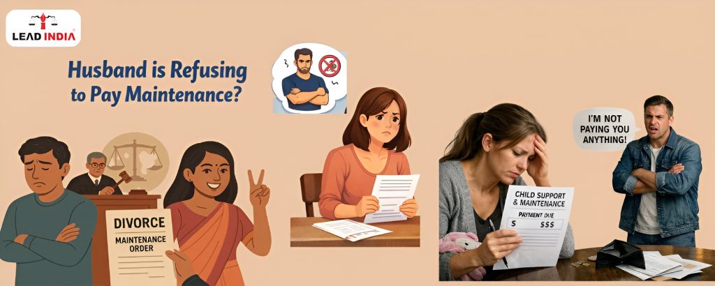 Husband is refusing to pay maintenance – How to apply for maintenance in court