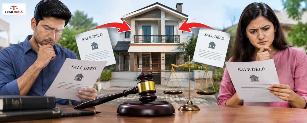 Was the same property sold to two different people What are the buyer's legal rights