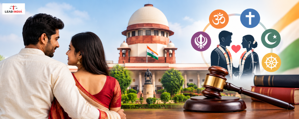 What rights did the Supreme Court grant regarding inter-caste and inter-religion marriages