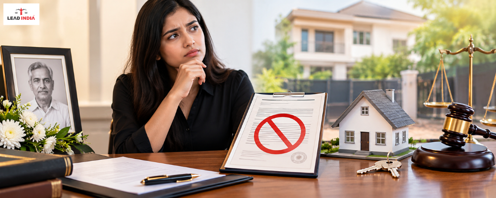 Can a legal heir claim property without a succession certificate